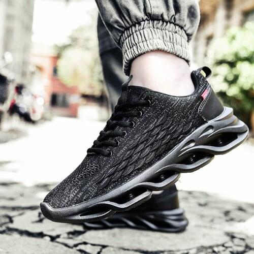 Autumn Winter High Quality Mesh Men Sneakers Shoes Breathable Vulcanized Shoes Knit Sport Running Shoes Fashion Casual Shoes New