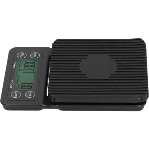Kitchen scale Electronic Scale 3kg/0.1g Multifunctional Electronic Scale LCD Digital Kitchen Coffee Scale with Timer Function