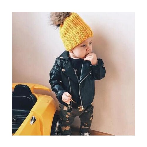 Boys PU jacket Spring Autumn childrens Motorcycle leather 1-7 years old fashion color diamond quilted zipper girls coat cool