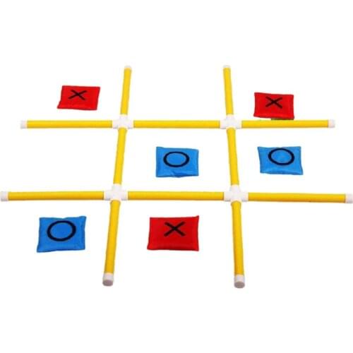 Large Size OX Flag Throwing Toy Set Outdoor Indoor Portable Games With Frame Durable Material Grid Games For Children And Adults