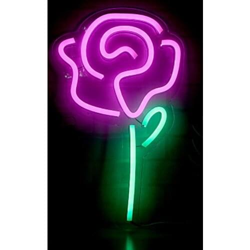 Neon Light Cactus Pineapple Coconut Tree Love Popsicle Hello Rose Banana Led Neon Sign Usb Powered Light Wall Neon Sign Decor