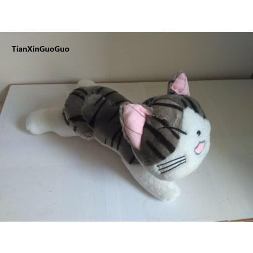 NEW STuffed Chis cat plush toy 40 cm squint cat chi cat doll 15 inch soft Toy birthday gift wc563