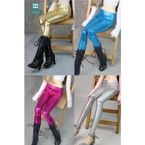 BJD doll clothes Fashion leather pants for 28-60CM 1/3 1/4 1/6 DD SD YOSD MSD Toys accessories Girls gift