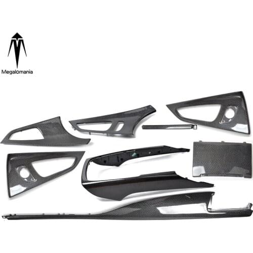 Applicable to for AUDI a7 modified carbon fiber interior carbon fiber door trim central control instrument panel