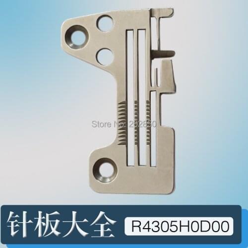 Juki Brand Needle Plate(R4305-HOD-EOO) For Industrial overlock Sewing Machine MO-2500 Four Threads Series,2PCS/Lot,Brand New