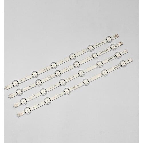 LED Backlight strip 12 lamp For LG 49" V17 ART3 TV 49LV340C JB3B1591A02499 49UV340C 49UJ6565 6916L-2862A 6916L-2863A LC490DGG