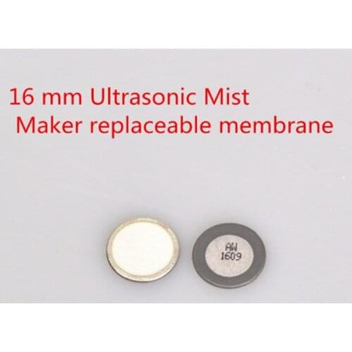 16 mm Ultrasonic Mist Maker replaceable membrane and key slice Nebulizer Atomizer Head for air Humidifier