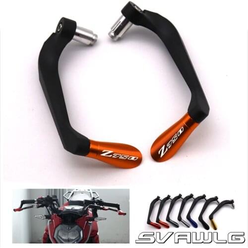 For KAWASAKI Z750 Z 750 Z750S Z750R Motorcycle 7/8" 22mm Universal Handlebar Grips Guard Brake Clutch Levers Guard Protector