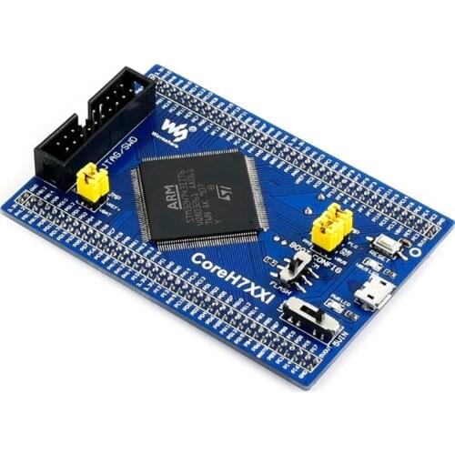 Waveshare STM32 STM32H743IIT6 MCU core board, full IO expander, JTAG/SWD debug interface