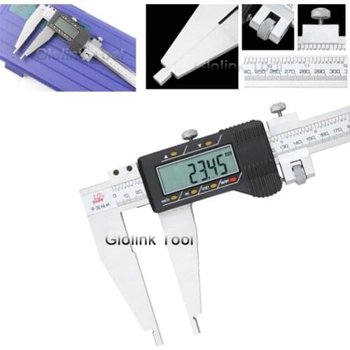0-500mm Heavy duty Digital Caliper 500mm 20inch Electronic Vernier caliper measuring tool gauge with nib jaws paquimetro digital