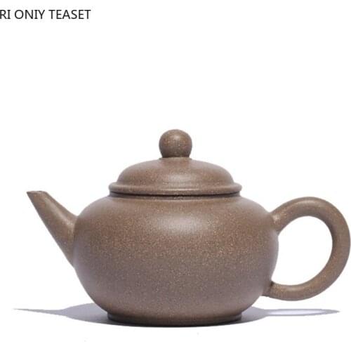 100ml Yixing Boutique Purple Clay Teapots Ball Shaped Infuser Tea Pot Raw ore Beauty Kettle Handmade Zisha Tea Set Customized