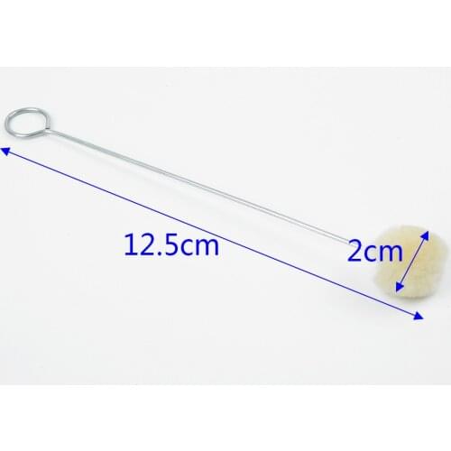 100pcs Leather Dye DIY Wool Daubers Assisted Ball Dye Tools Leather Craft Wool Dauber & Finish Applicator Brush Kit Tool