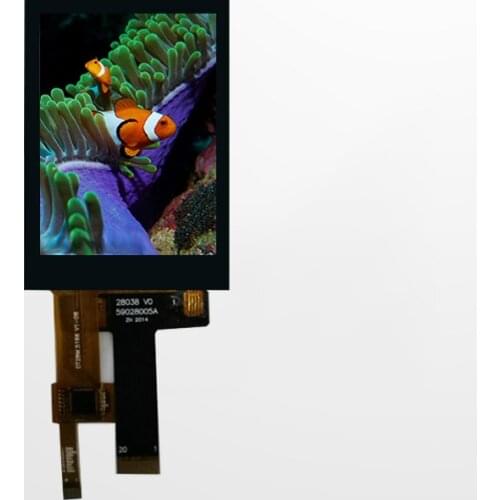 2.8 Inch 240*320, JD9852, MIPI Interface IPS LCD Module Full Viewing Angle with Resistive Touch/Capacitive Multi-Touch Panel