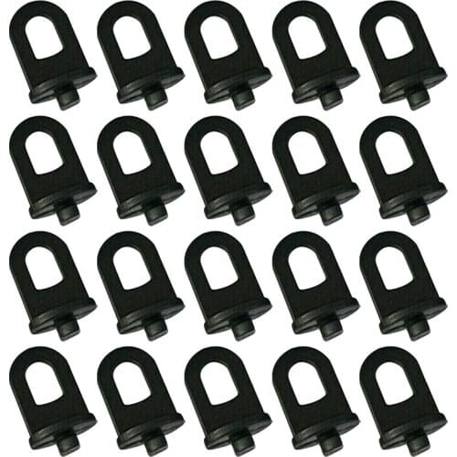20pcs Plastic Clips Flowers Hooks Greenhouse Plants Crop Hanging Hangers Kit Support Vine Crops Garden Supplies Accessories
