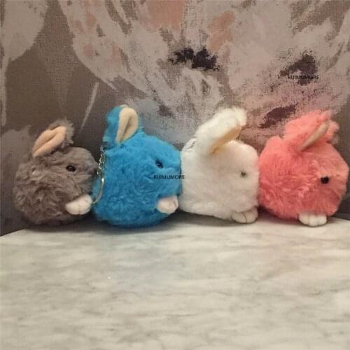 4colors , Rabbit Gift DOLL Plush Stuffed animal TOY DOLL ; Pendant key chain TOY
