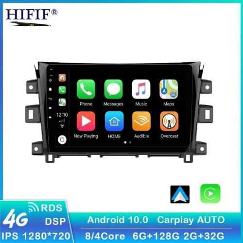 Android 10 2Din Car radio Multimedia For Nissan NAVARA Frontier NP 300 2011-2016 Car Player Navigation GPS Radio