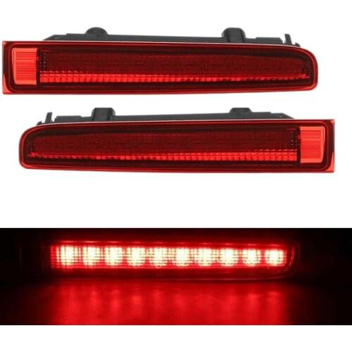 2Pcs Car Third Brake Light For VW T5 T6 2003-2016 Left & Right Barn Door High Level Third Brake Lamp Rear Bumper Reflector Light