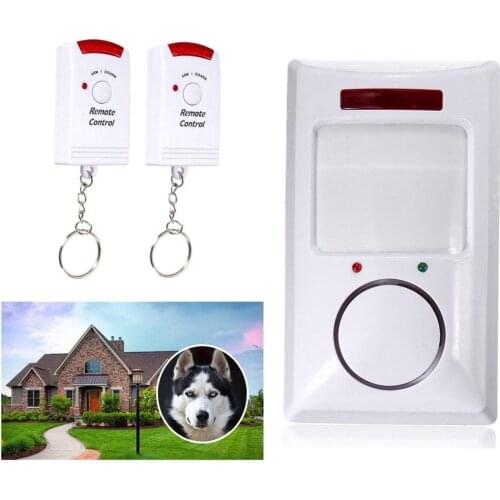 Wireless Motion Sensor Alarm Security Detector Indoor Outdoor Alert System