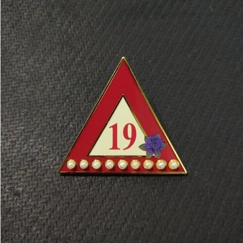 Custom Metal Stamped Antique Gold Lapel Pins