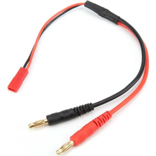JST Charging Cable 21.6cm JST Connector to 4.0mm Banana Plug 20AWG Adapter Cable for B6 LiPo Battery Charger