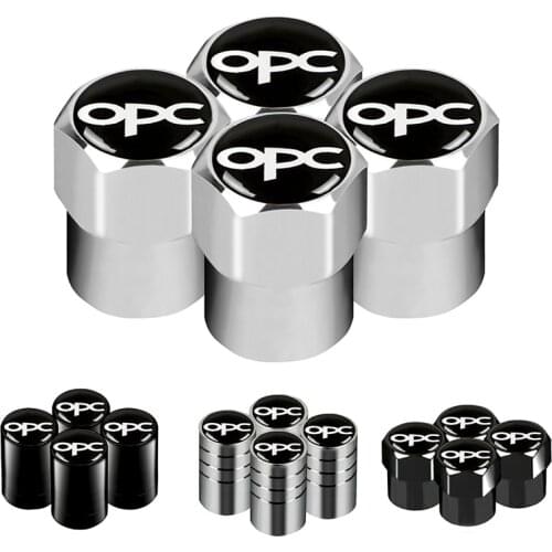 4pcs New Car-Styling Car Wheel Tire Valve Tyre Caps Case For Opel OPC H G J Corsa Insignia Astra Antara Zafira Car Accessories