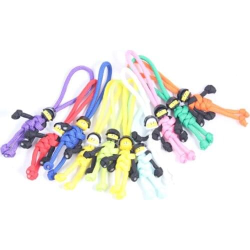 Hot Handmade Compile Building Block Keychain Helmet Doll Backpack Pendant Accessories Car Key Set Buddy Biker