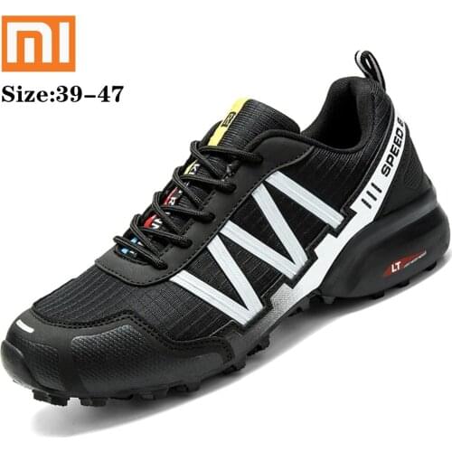 Xiaomi Men Hiking Shoes Waterproof Breathable Tactical Army Boots Desert Training Sneakers Men Outdoor Anti-Slip Trekking Shoes