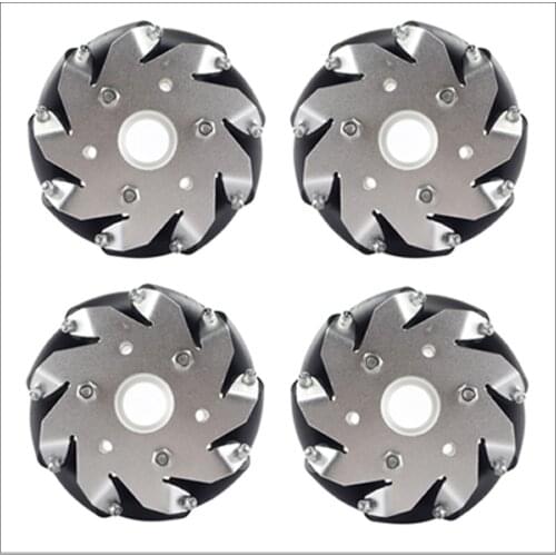 A set of (4) 4 inch 100 mm gimbal 14162 100mm CMM wheel universal wheel / omnidirectional wheel