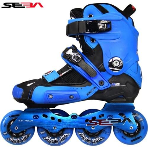 Original SEBA HL Carbon Fiber SEBA High Light Adult Inline Skates Roller Skating Shoes Slalom Slide FSK Patines