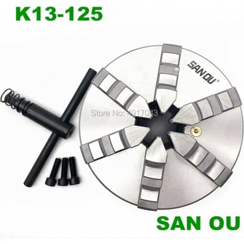 SAN OU K13-125 chuck/6-Jaw Self-center Chuck 6 jaw chuck/125MM manual lathe