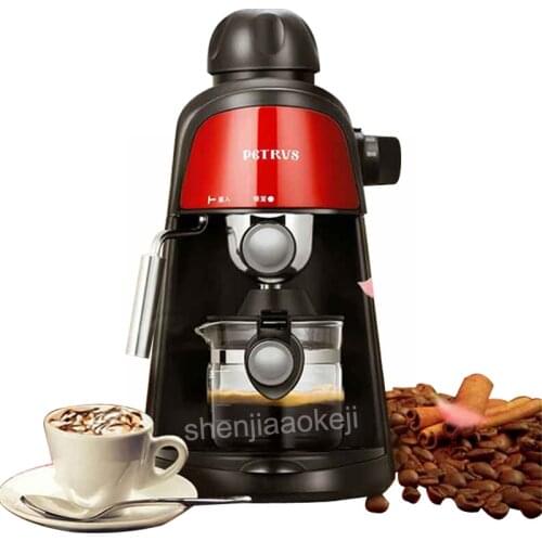 220V 800w PE3800 semi-automatic Italian American coffee machine 5 Par pump pressure home commercial steam beat milk bubble 1pc