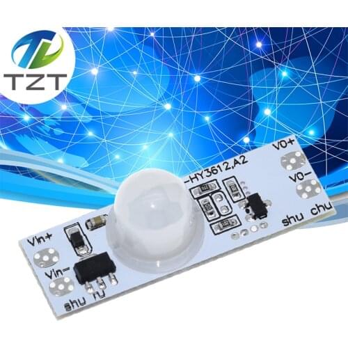 DC 12V 24V Ceiling PIR Motion Sensor Switch Module 3A IR Infrared Induction Body Sensor Detector Controller Switch for LED Light