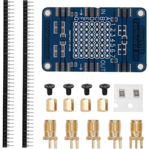 For NanoVNA Professional High Accuracy VNWA Testboard Kit VNA Vector Network Analysis Test Demo Board
