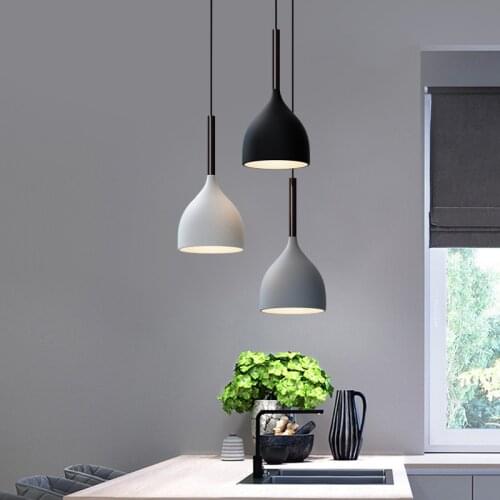 Nordic LED Modern Pendant Lights Simple Home Decor Kitchen Dinning Room Light Fixtures Bedroom Indoor Hanging Lamps Restaurant