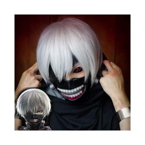 Tokyo Ghoul Kaneki Ken Adjustable Masks Japanese Anime Cosplay Costume Xmas Giftparty Mask Cosplay Mascaras