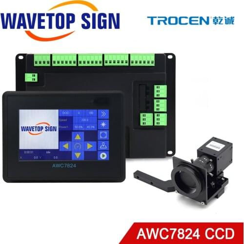 WaveTopSign AWC7824 CCD Vision Positioning CO2 Laser CCD Camera Control System for Co2 Laser Cutting Engraving Machine