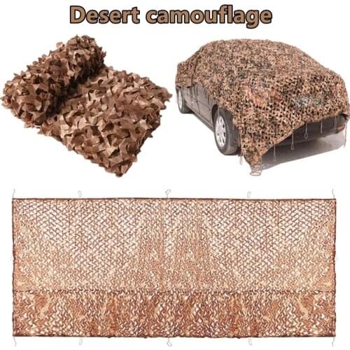 WXF desert military reinforced camouflage mesh sand beige 150D Oxford cloth,suitable for garden hidden outdoor shade mesh terrac