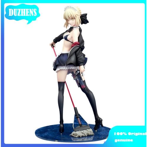 100% Original: Altria Fate Grand Order Altria Pendragon Mop style PVC Action Figure Anime Figure Model Toys Figure Doll Gift