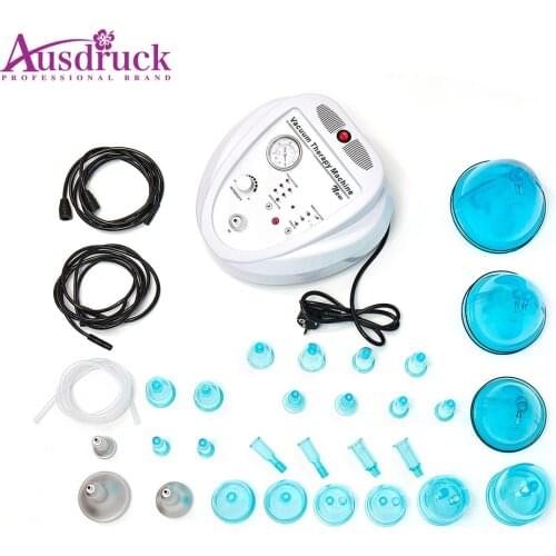 2021 Newest Design Touch Screen 18cm Biggest 12 Adjust Models Slimming Body Massage Breast Vacuum Therapy Machine for Buttocks