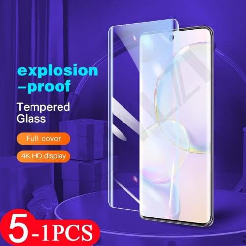 5/3/1Pcs for Honor 50 pro SE tempered glass 30 pro plus Youth 30s 30i view 20 20i 20s V40 protective film phone screen protector