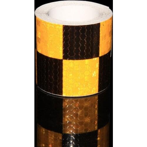 5cm*5m Reflective Tape Safety Caution Warning Reflective Adhesive Tape Sticker For Truck Motorcycle Bicycle Car Styling Stickers