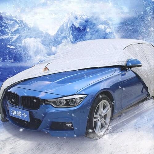 Car cover Four seasons aluminum film plus cotton padded car cover winter windshield car cover hail /weatherproof/sun/snow