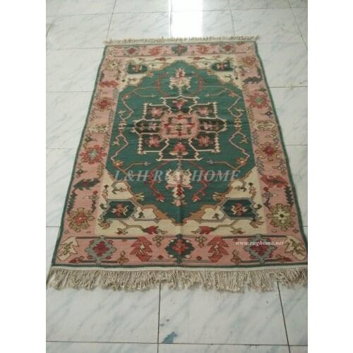 Free shipping 3.9'x5.9' kilim carpets,hand knotted woolen Kelim carpets, Pakistan Turkey style rug