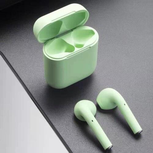 TWS Wireless Earphones Bluetooth-Compatible Earbuds HIFI Stereo Sound Comfortable In ear Headsets W/Mic For Samsung xiaomi