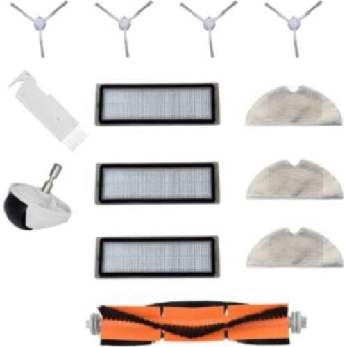 Side Brush Rag With Hepa Filter, Rolling Brush Accessories, Suitable For Xiaomi 1C, Sweeping Robot