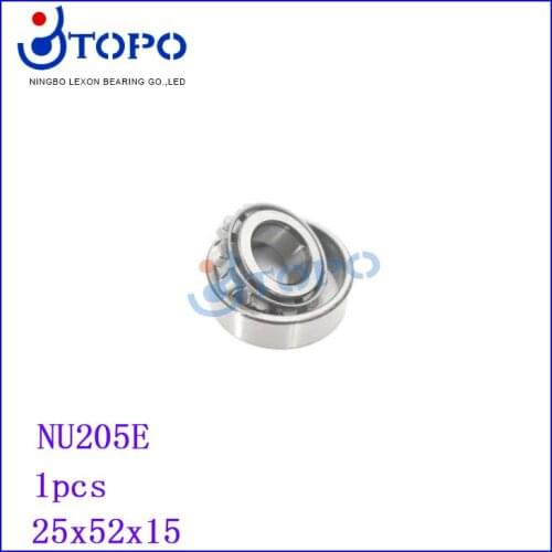 25*52*15 Cylinder roller bearing NU205E
