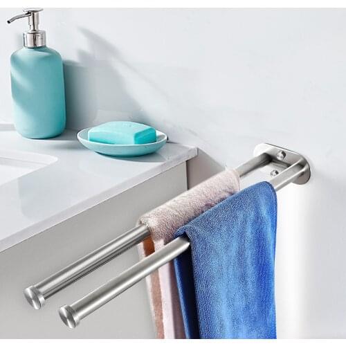 Towel Holder 40cm Stainless Steel Kitchen Bathroom Towel Holder For Towels Bar Rail Hanger Towel Rack cardinal bathroom towel