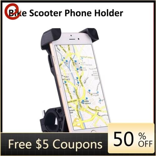 Scooter Stand Holder Adjustable Foldable for Xiaomi M365 pro Ninebot Electric Scooter Motorcycle Phone GPS 360 Degrees Rotate