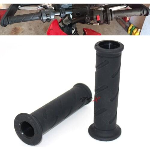 For DUCATI Diavel CARBON 2011-2014 STREETFIGHER 848 2012-2014 Motorcycle Accessories Rubber Handle Bar Motorcycle Grips