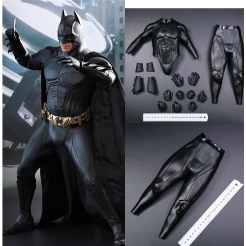 For 1:4 Action Figure QS009 1/4 Scale Figure Clothes Accessory Christian Bale Soft Armor & Pants & Hnads Model